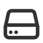 Hard Drive SVG Icon